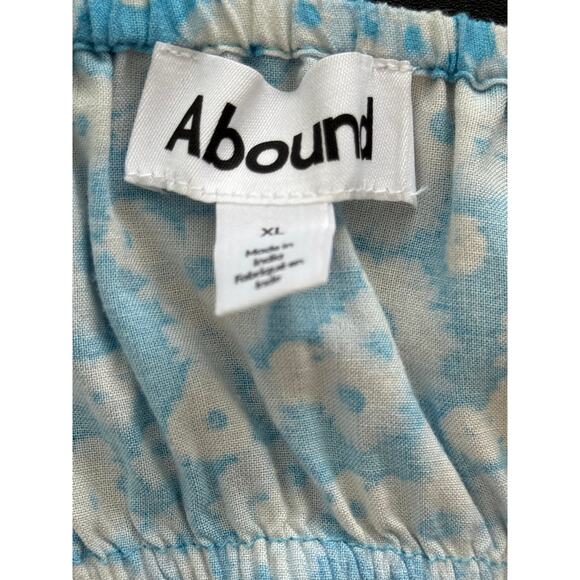 New ~ NORDSTROM ABOUND ~ Spaghetti Strap Neck Floral Print Top XL 100% VISCOSE - Picture 4 of 5